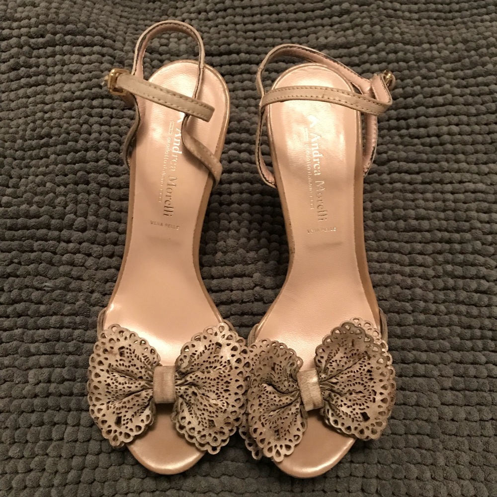 Anthropology Stacked Heels